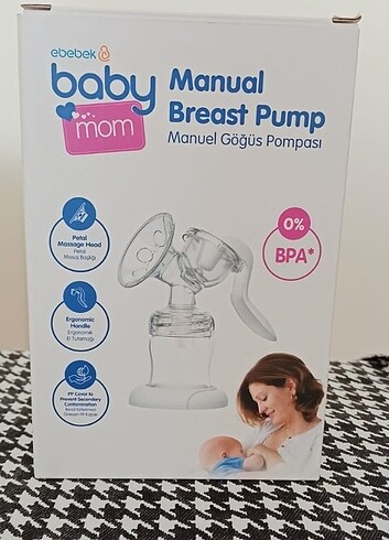 Baby Mom Maual Süt Pompası 