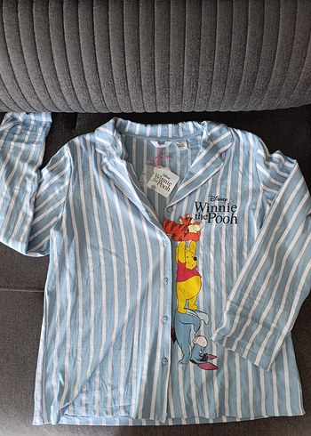 diğer Beden mavi Renk Penti Winnie The Pooh Pijama Takımı Beden Seçenekleri Mevcuttur