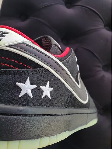 36 Beden siyah Renk NİKE SİYAH DUNK MODEL SPOR AYAKKABI