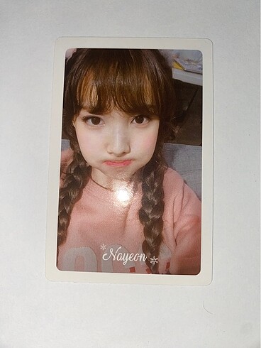 Twice Nayeon Merry & Happy Photocard