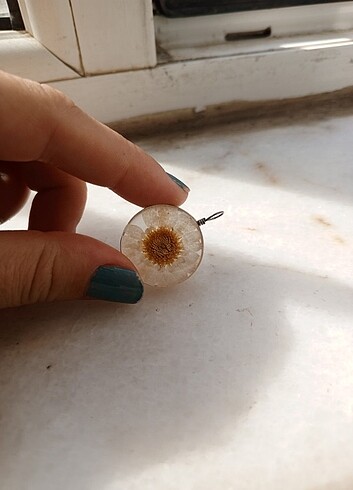 Papatya kolye ucu - Görsel 3