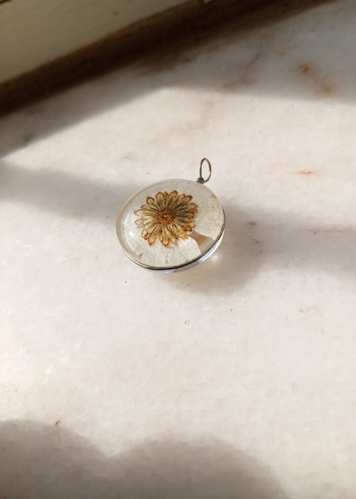 Papatya kolye ucu - Görsel 2