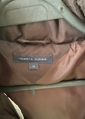 Tommy Hilfiger Tommy hilfiger Kahverengi Düğmeli Kadın Kışlık Mont