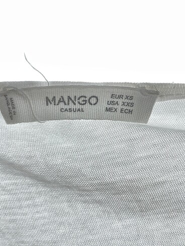 xs Beden beyaz Renk Mango Bluz %70 İndirimli.