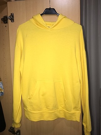 Sarı sweatshirt