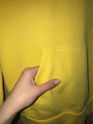 m Beden Sarı sweatshirt