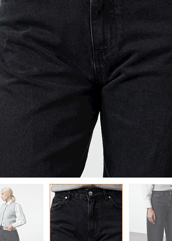 34 Beden Gri Kadın Denim Pantolon