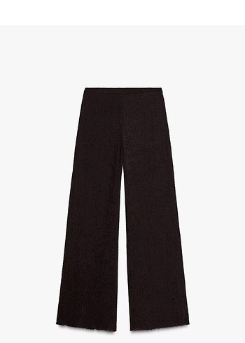Zara zara dökümlü asimetrik bluz pantalon takım