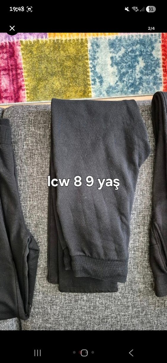 4 adet kız çocuk eşofman altı - Görsel 2