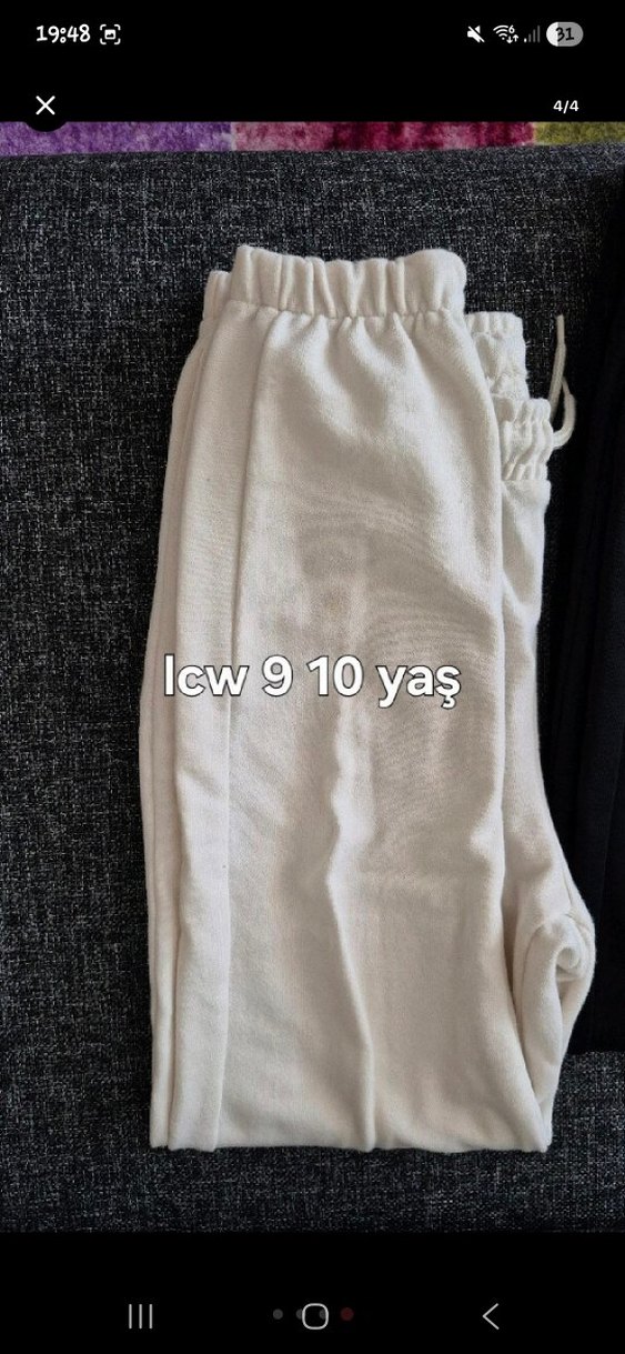 4 adet kız çocuk eşofman altı - Görsel 4