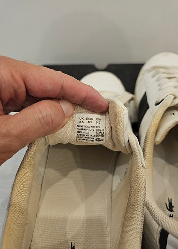 Lacoste Beyaz erkek Spor Ayakkabı - Görsel 5