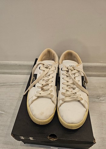 Lacoste Beyaz erkek Spor Ayakkabı - Görsel 2