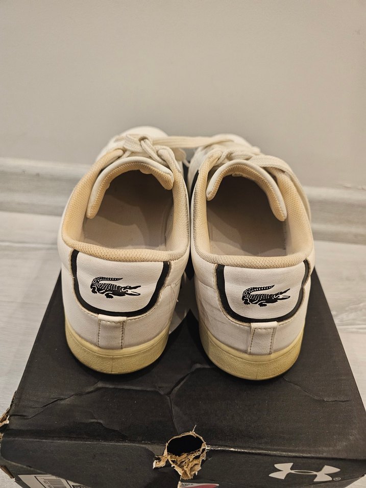 Lacoste Beyaz erkek Spor Ayakkabı - Görsel 4