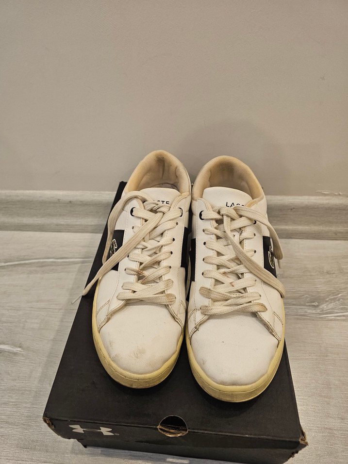 Lacoste Beyaz erkek Spor Ayakkabı - Görsel 2