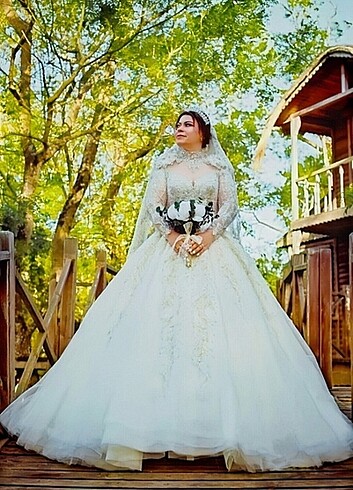 Özel dikim gelinlik - Görsel 11