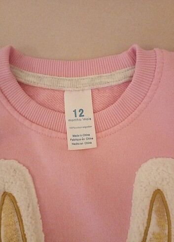KIZ BEBEK SWEATSHİRT - Görsel 2