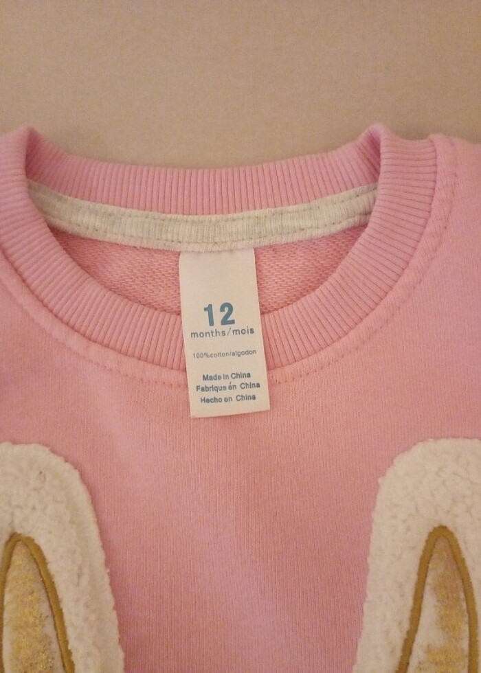 KIZ BEBEK SWEATSHİRT - Görsel 2