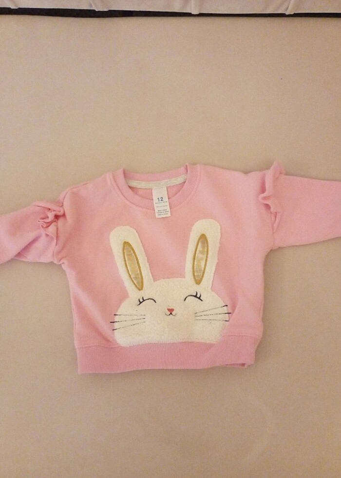 KIZ BEBEK SWEATSHİRT - Görsel 3