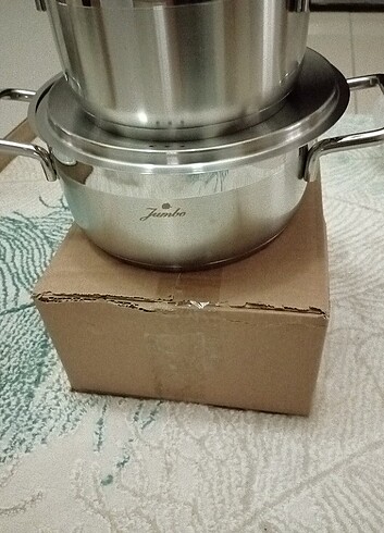 JUMBO MYRA 16 VE 20 CM TENCERE SIFIR KUTULU ÜRÜN - Görsel 5