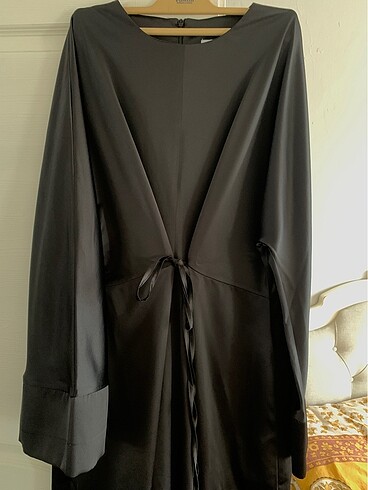 H&M Touche prive saten elbise abiye