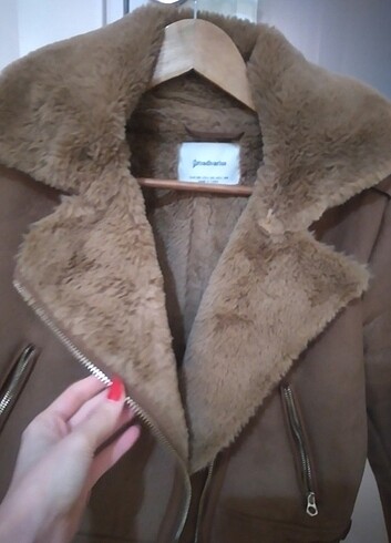 xs Beden kahverengi Renk Stradivarius Ceket