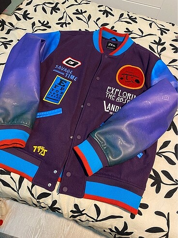 zara galaxy bomber mont