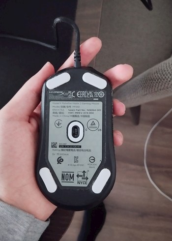 HyperX Pulsefire Haste 2 Oyuncu Mouse - Görsel 3