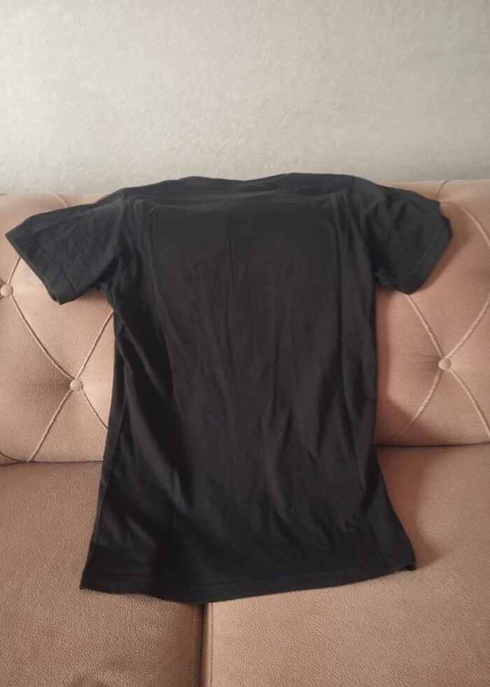 Siyah Karaca Tişört S - Görsel 2