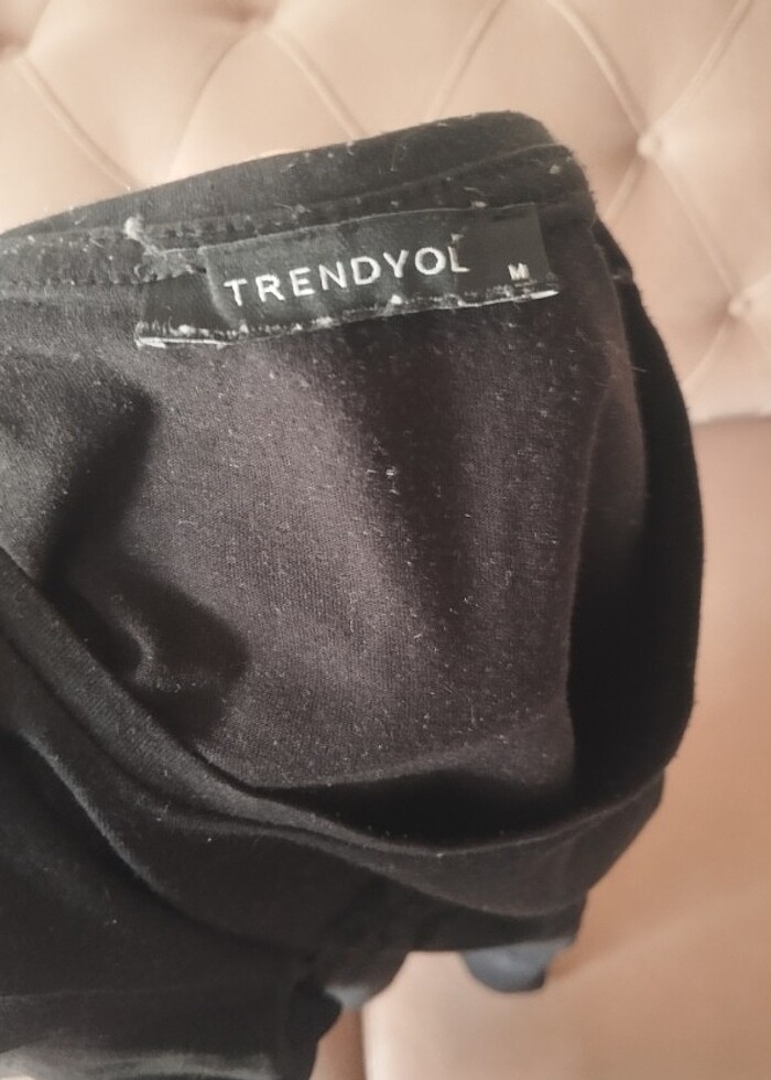 Siyah Trendyol Desenli M - Görsel 3