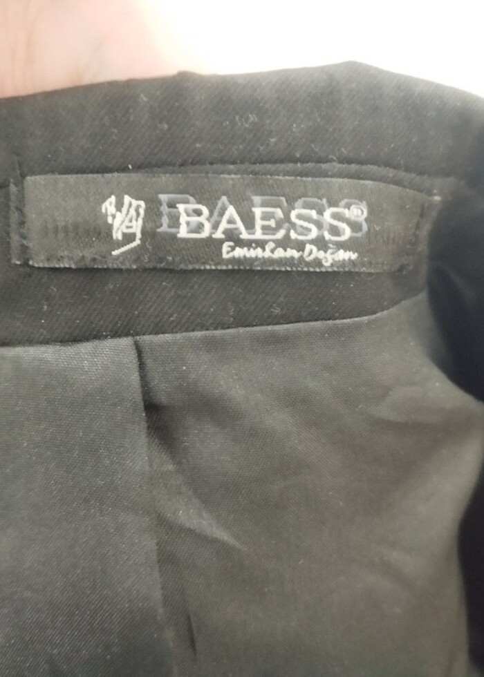 BAESS Emirhan Doğan Siyah Ceket - Görsel 5