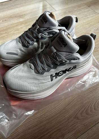 Gri Hoka Bondi 8 Erkek Spor Ayakkabı - Görsel 2