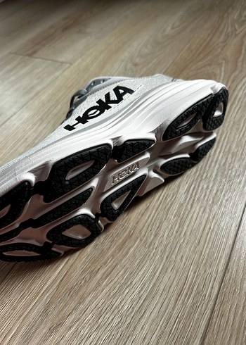 Gri Hoka Bondi 8 Erkek Spor Ayakkabı - Görsel 4
