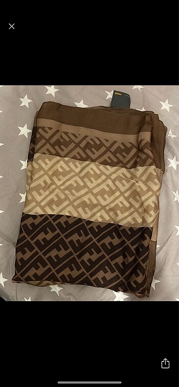 A kalite fendi şal