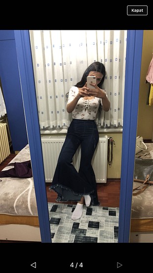Zara İspanyol paça pantolon 