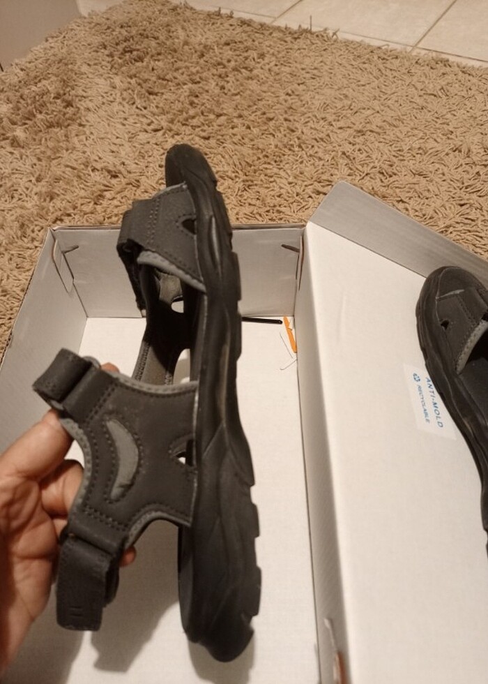 40 numara Kinetix sandalet, 3 bantli - Görsel 4