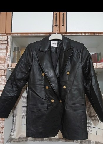 Diğer Deri blazer ceket