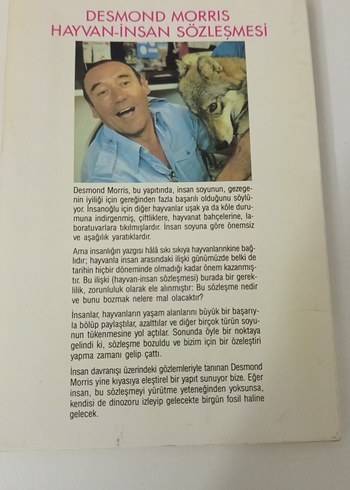 Hayvan-İnsan Sözleşmesi - Desmond Morris - Görsel 2