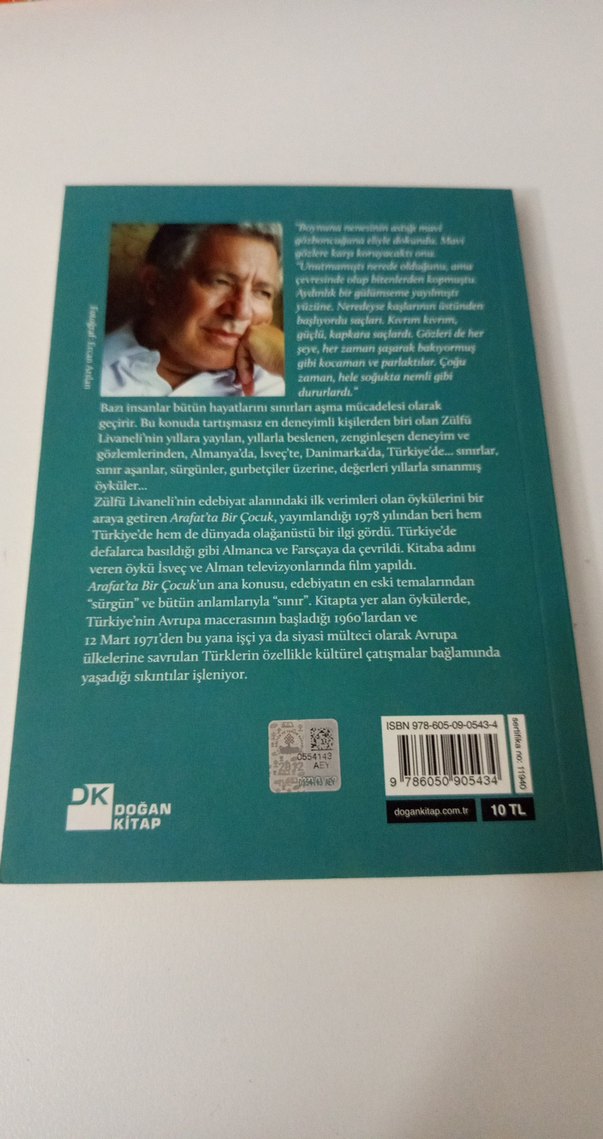 Arafat'ta Bir Çocuk - Zülfü Livaneli - Görsel 2