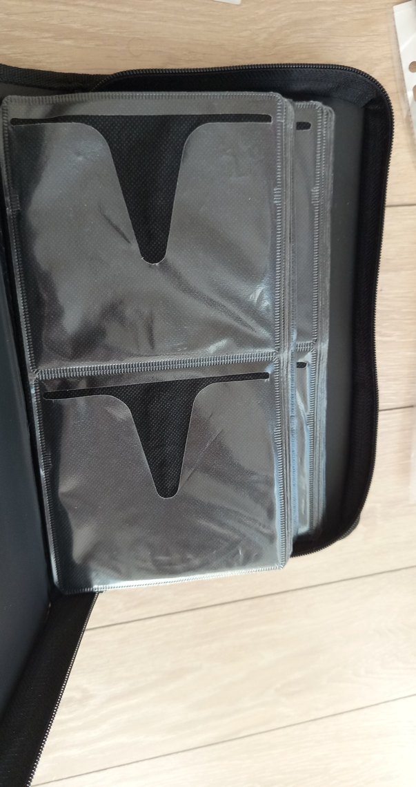 Kırmızı Siyah Fermuarlı Addison CD Çantası - Görsel 2