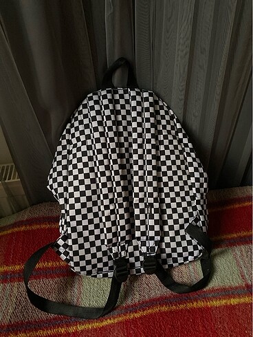 Vans vans damalı sırt cantası