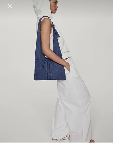Mango cepli denim çanta