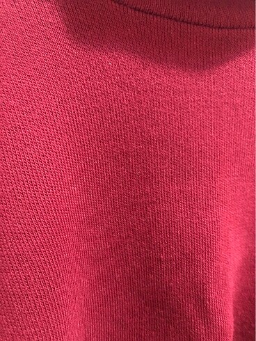 s Beden bordo Renk bordo triko takım parmak detaylı