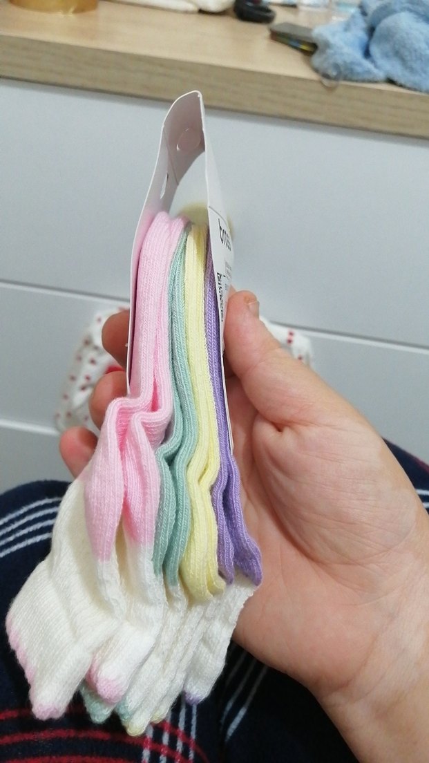 Bross 16-18 Numara Kız Çocuk Renkli Pamuklu Çorap - Görsel 2