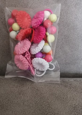 Renkli Dantel Nakışlı Çocuk Saç Tokası - Görsel 5