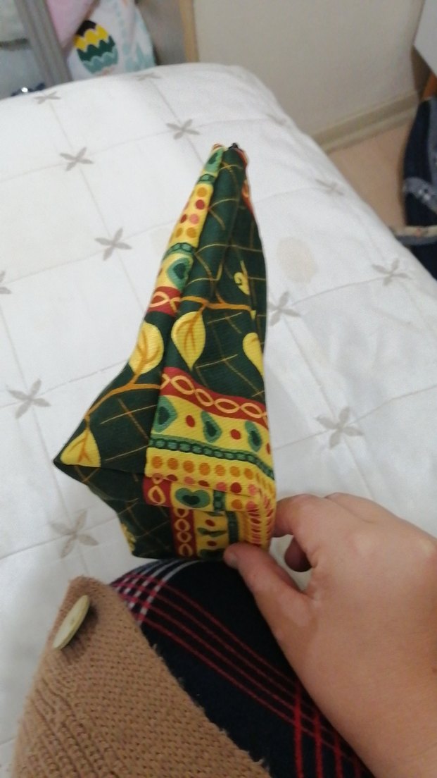 Renkli Bohem Kadın Makyaj Çantası - Görsel 4