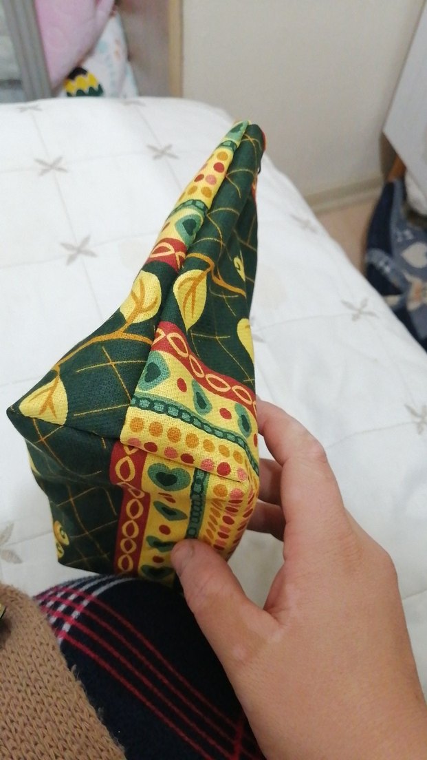 Renkli Bohem Kadın Makyaj Çantası - Görsel 3