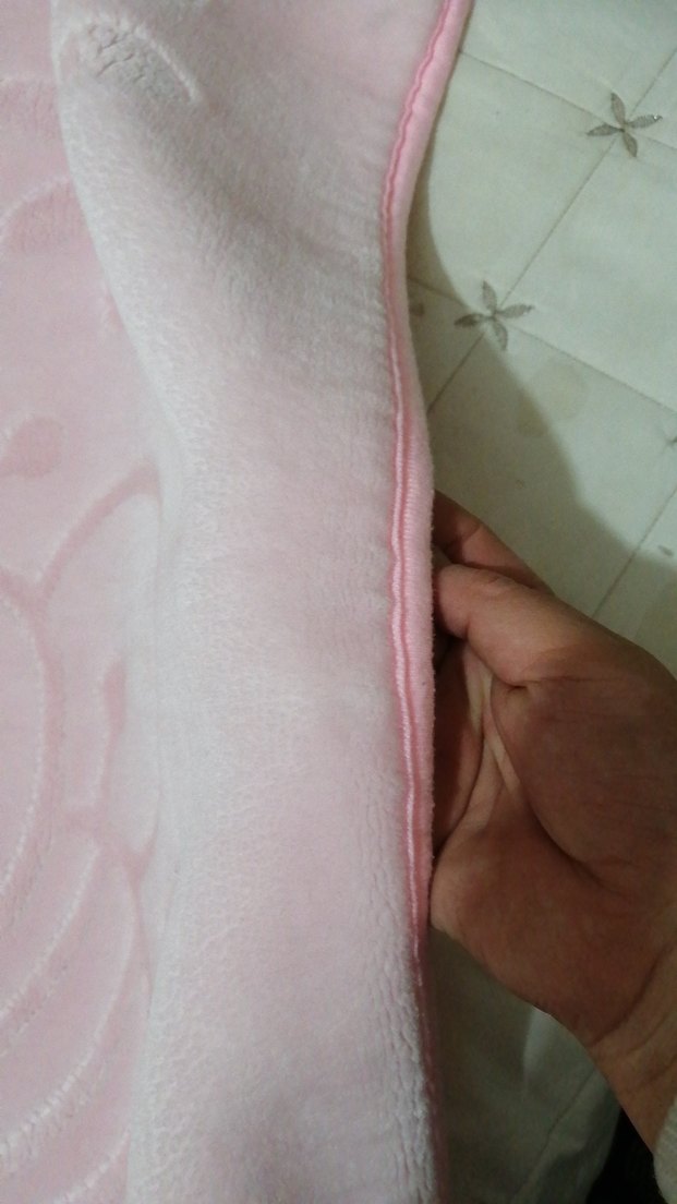 Pastel Pembe Baskılı Çocuk Battaniyesi - Görsel 4