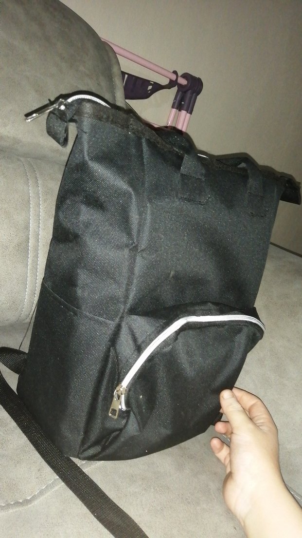 Siyah Bebek Çantası - Görsel 2