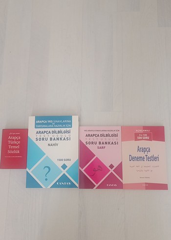Arapça Dilbilgisi ve Deneme Testleri Kitap Seti