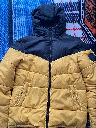 s Beden sarı Renk H&M erkek mont